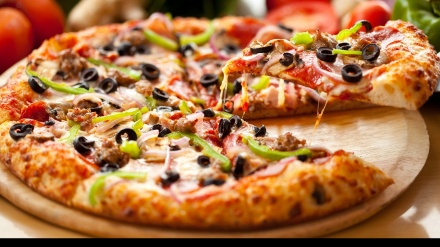 پیتزای 500 متری در ایتالیا+ویدیویی