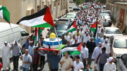 巴林2.14革命青年联盟呼吁参加该国的示威活动