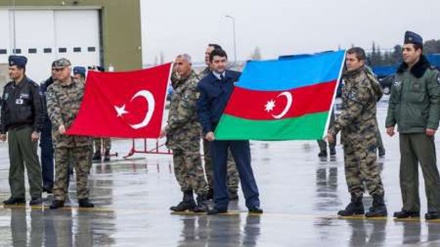 Tırkiyə və Azərbaycan Respublika mıştərəkə həvo manevr təşkil bə.