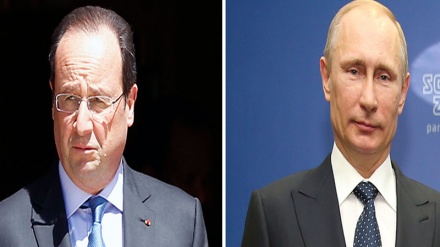 普京与奥朗德关于卡拉巴赫问题进行对话