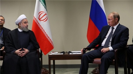 Mazungumzo ya Marais wa Iran na Russia mjini Baku Azerbaijan 
