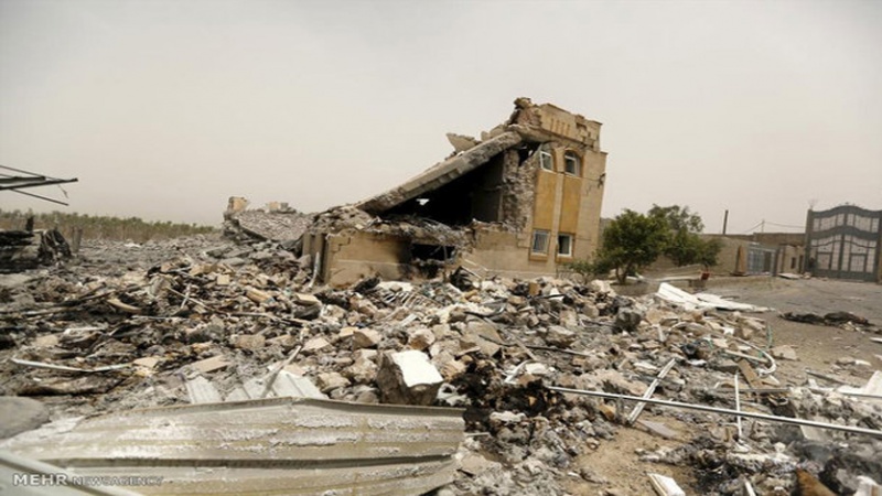  مناطق مسکونی یمن زیر آتش جنگنده های سعودی