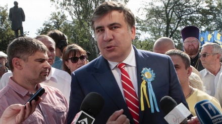 Саакашвили Украина президентини таҳдид қилди
