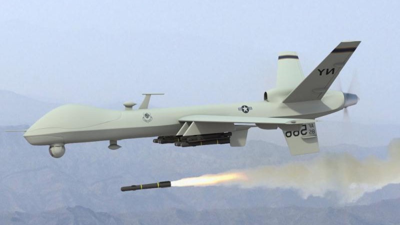  حمله هواپیماهای بدون سرنشین آمریکا به غرب افغانستان