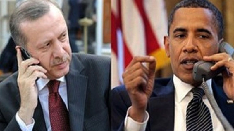 Erdoğan ve Obama telefonla görüştü