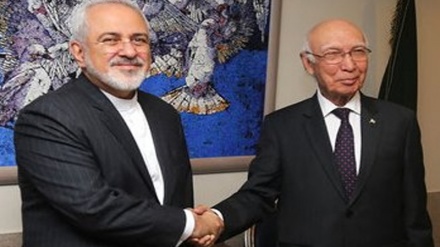 Зариф пен Сартадж Азиз Иран мен Пәкістанның ынтымақтастығын кеңейту қажеттігін қуаттады