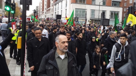 بزرگترین راهپیمایی عاشورای حسینی در لندن  