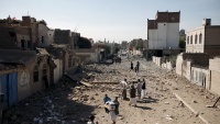 Ruševine kao rezultat napada saudijskih bombardera na pokrajinu Sa'de u Jemenu