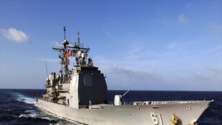 Kapal Perang Italia Bersandar di Pelabuhan Iran