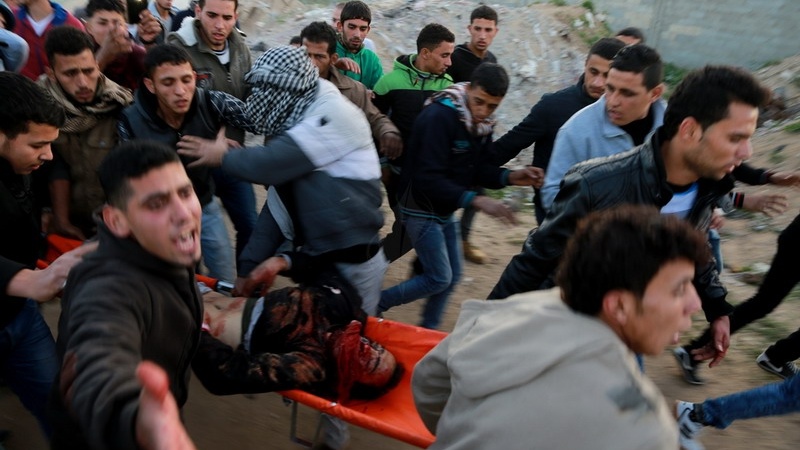 イスラエル軍の銃撃により、パレスチナ人の若者が殉教

