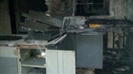 シオニスト入植者が、パレスチナ人の学校に放火