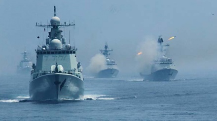 中国三艘舰艇抵达巴基斯坦卡拉奇港口