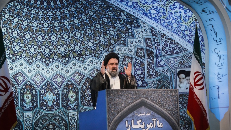 テヘラン金曜礼拝、「イラン国民は覇権主義者の要求に屈しない」