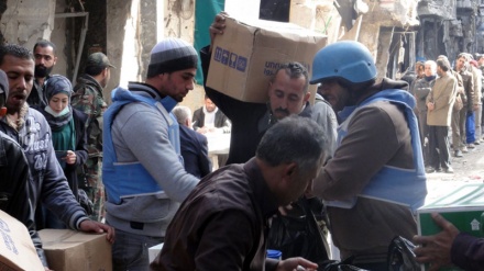 Суриянинг Ҳалаб шаҳрига инсонпарварлик кумаклар етказиб берилди