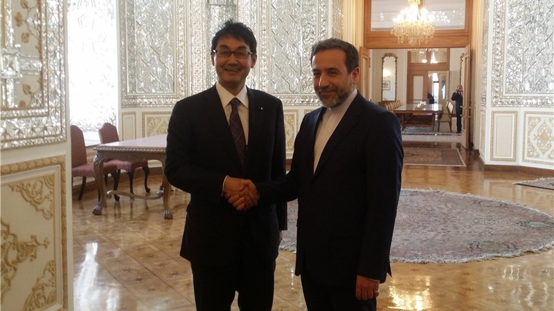 日本内閣総理大臣補佐官、イラン外務次官と会談