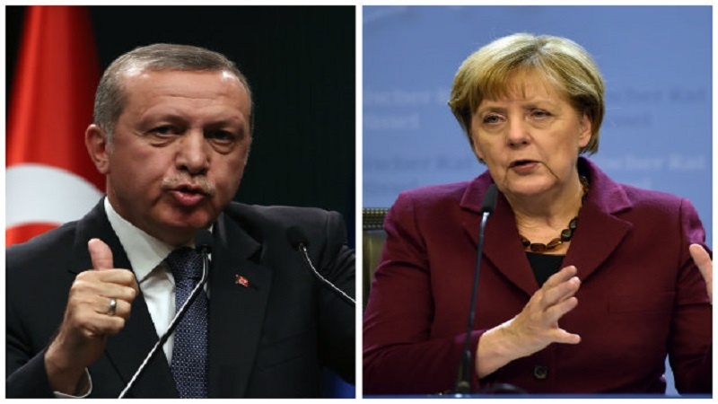 Merkel ve Erdoğan arasında görüşme