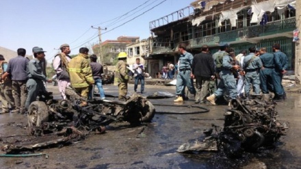 אפגניסטן: פיצוצים בקאבול בתזמון עם הביקור ג'ון קרי