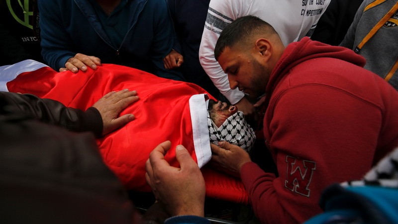 イスラエル軍の銃撃により、新たにパレスチナ人１名が殉教

