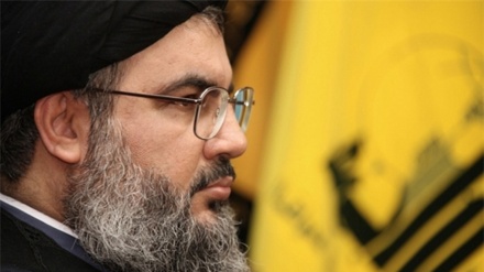 Hezbollah chief says US helps Daesh, does not allow it to be eliminated