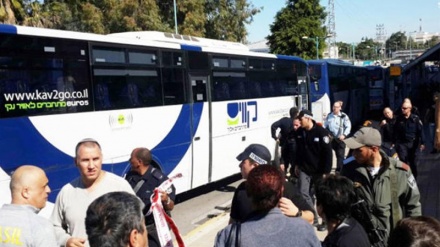 Filistinlilerden terör rejimi İsrail'e misilleme eylemi 