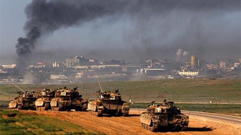 イスラエルがガザ地区ベイトハヌーン東部を攻撃