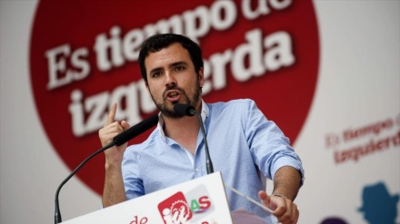 Alberto Garzón cree que con la dimisión de Sánchez 