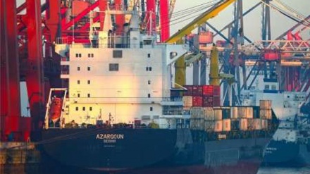 ベルギー・アントワープ港に、イラン船籍のコンテナ船が６年ぶりに入港