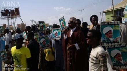 Nijerya'da Şeyh Zakzaki'nin serbest bırakılması için gösteri 