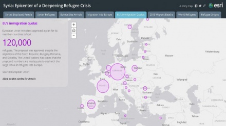 Projeto mapeia refugiados ao redor do mundo 