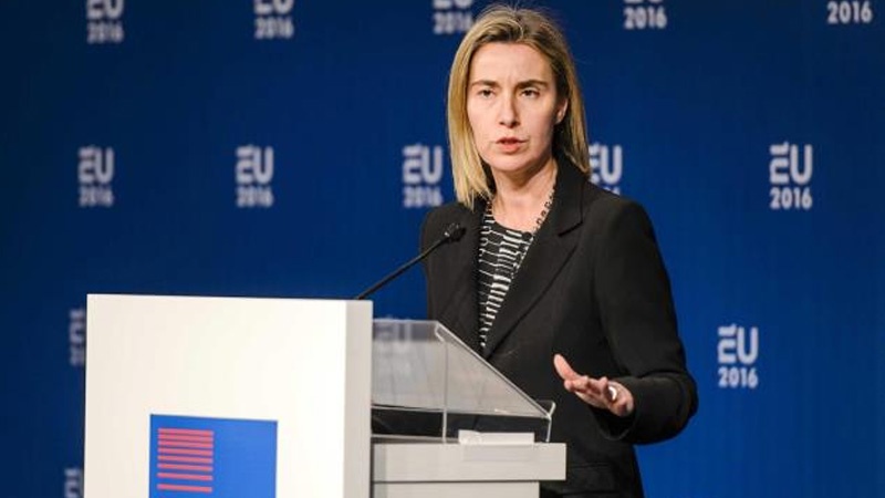 EU上級代表、シリア危機の政治的解決を強調