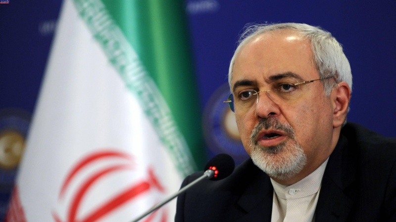 o ministro das Relações Exteriores da República Islâmica, Mohamad Javad Zarif.