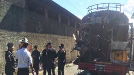 Explosión en autobús en Guatemala deja un muerto y 17 heridos  