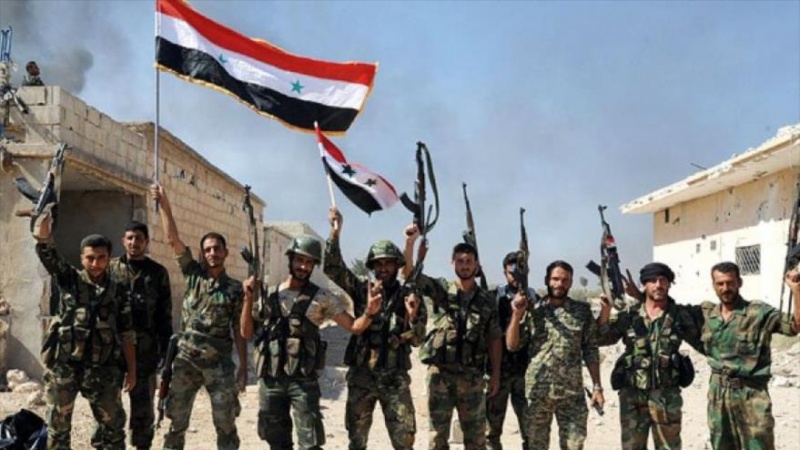パルミラで、シリア軍の拠点が確立