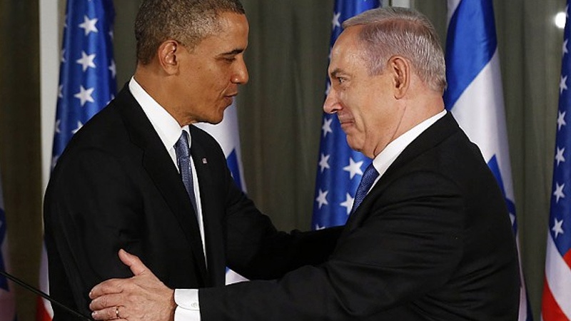 Netanyanu Amerika'nın ırkçı İsrail'e yardımlarından dolayı Obama'ya teşekkür etti 