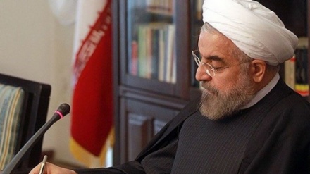 Ruhani, terörizme mali destekle mücadele yasasını  bildirdi