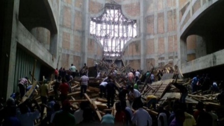 Pelo menos três mortos por derrocada numa catedral em construção no México