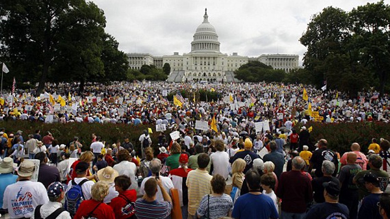 アメリカ・ワシントンで反米･反イスラエルデモが実施