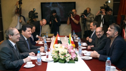 Vizeaußenminister Irans und Syriens sprechen über Kampf gegen Terror 