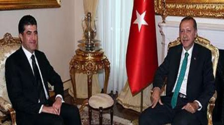 Neçirvan Barzani Erdoğan'la görüştü 