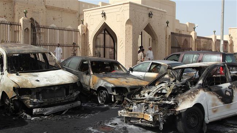 Arabistan güvenlik merkezindeki patlama