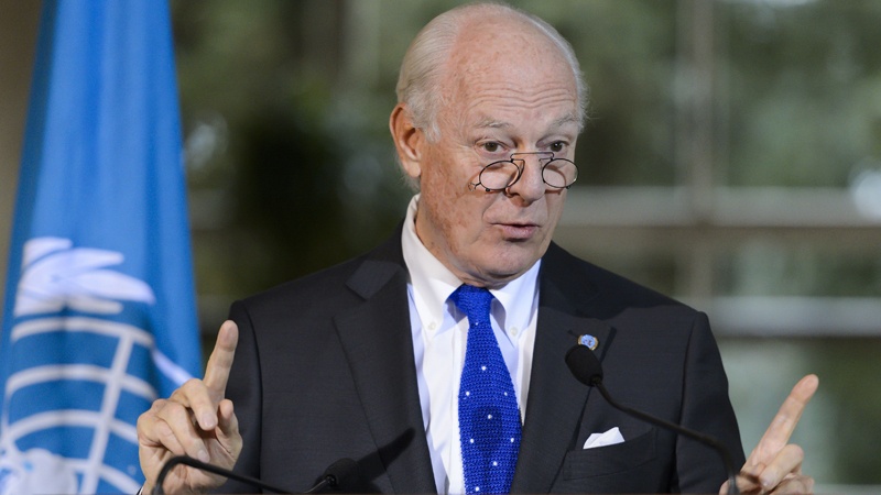 De Mistura: Askeri yöntem, Suriye kırizini çözmeyecek