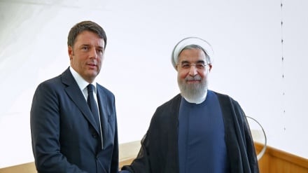 伊朗总统与意大利总理在纽约举行会晤