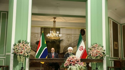 Rouhani salienta profundos laços entre Tehran e Pretória