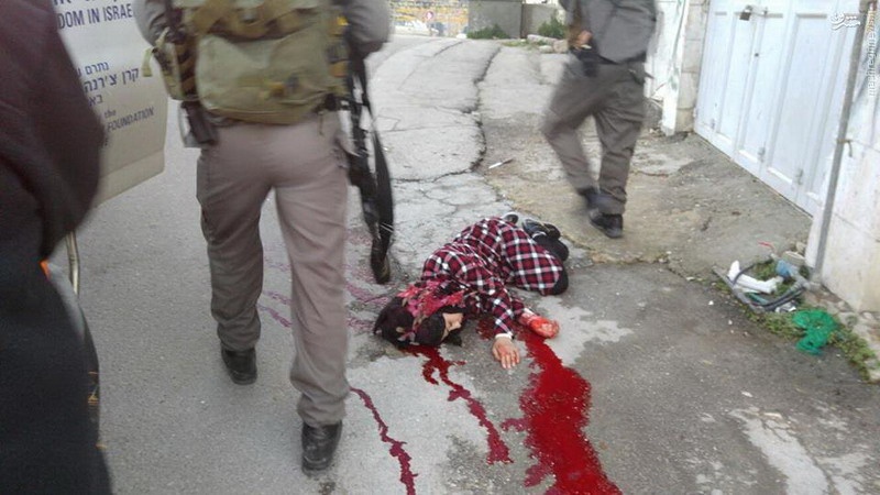 イスラエル軍の銃撃により、パレスチナ人の少女１名が殉教