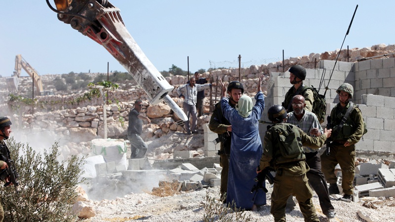 今年に入ってから、パレスチナ人の住宅数百棟が破壊
