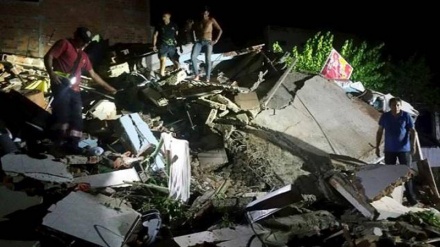 Adadin Mutanan da suka rasu sakakon girgizar kasa A Equador ya haura zuwa 646