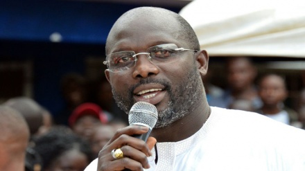 Zaben Liberiya : George Weah Ne Ke Kan Gaba 