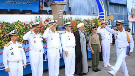 ИИР Әскери теңіз күшінің 38-ші эскадрасын қарсы алу рәсімі 