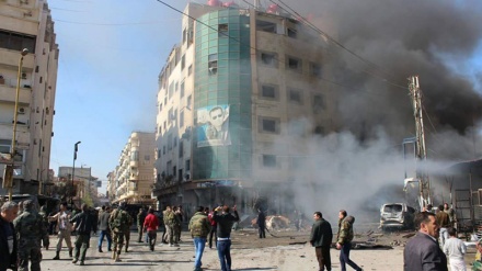 29 شهید و زخمی در انفجار منطقه زینبیه دمشق 