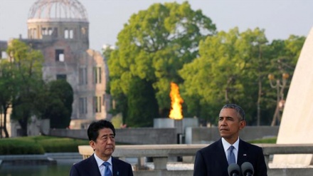 オバマ大統領、反米デモの中、広島入り　　　　　　　　　　　　　　　　　